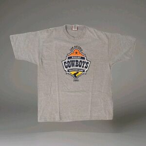 Dallas Cowboys Training Camp 2003 L VTG Reebok Graphic‎ Tee Shortsleeve Graphic